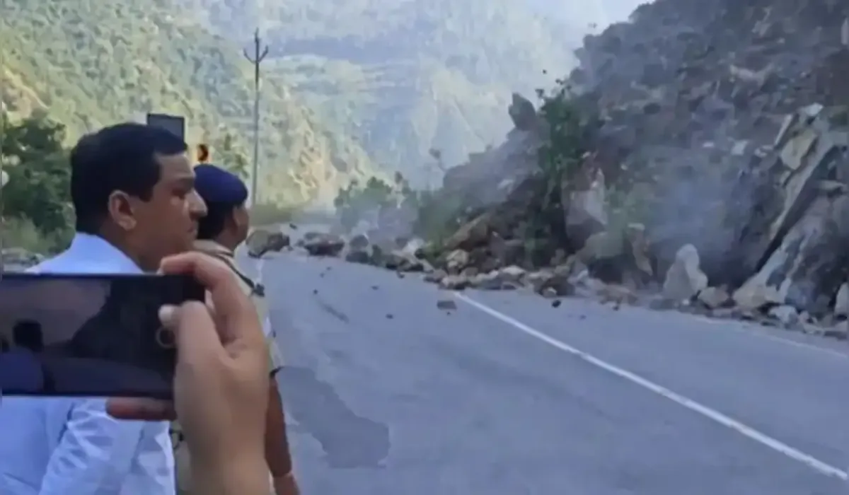 Anil Baluni Landslide Video