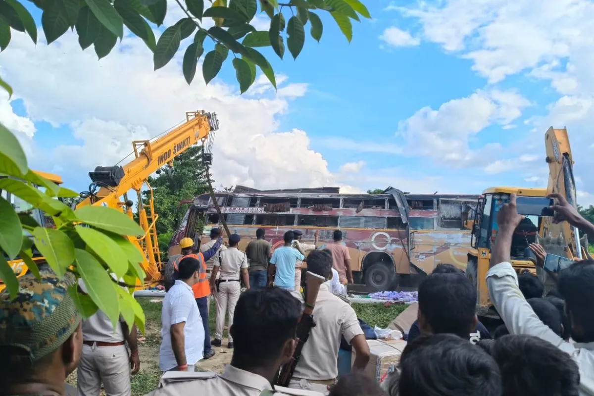 Motihari Bus Accident News