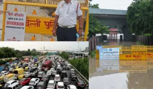 Delhi Roads Closed