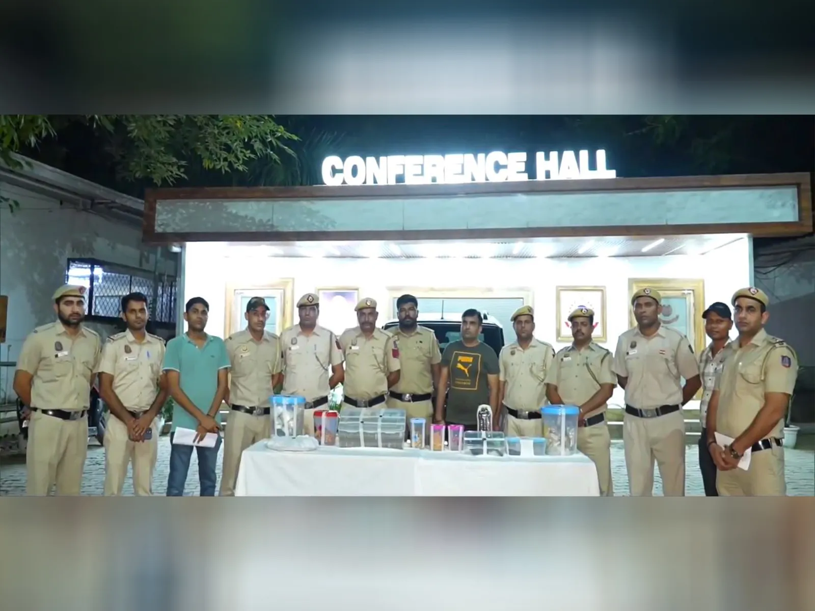 Delhi Police Raid on Gangster