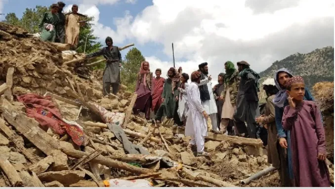 Earthquake in Afghanistan