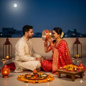 Karwa Chauth 2025 Puja Muharat