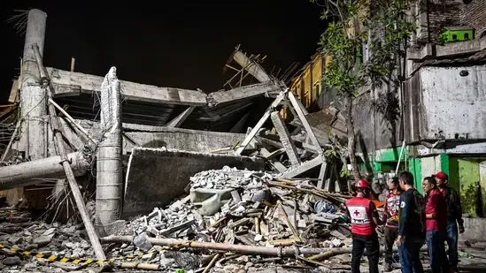 Indonesia School Collapse