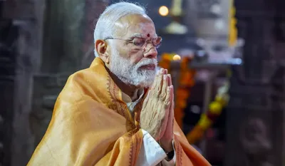 PM Modi Durga Puja