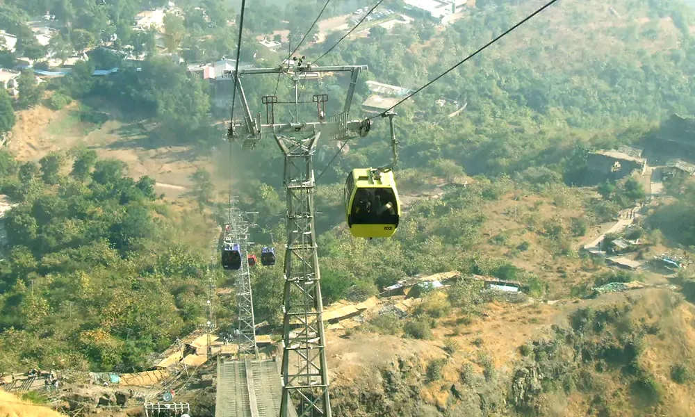 Pavagadh Ropeway Break