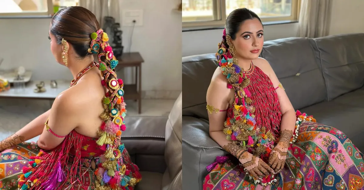Navratri Hairstyle Idea