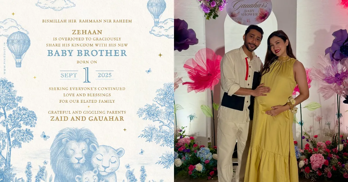 Gauahar Khan Khan Welcome Second Baby