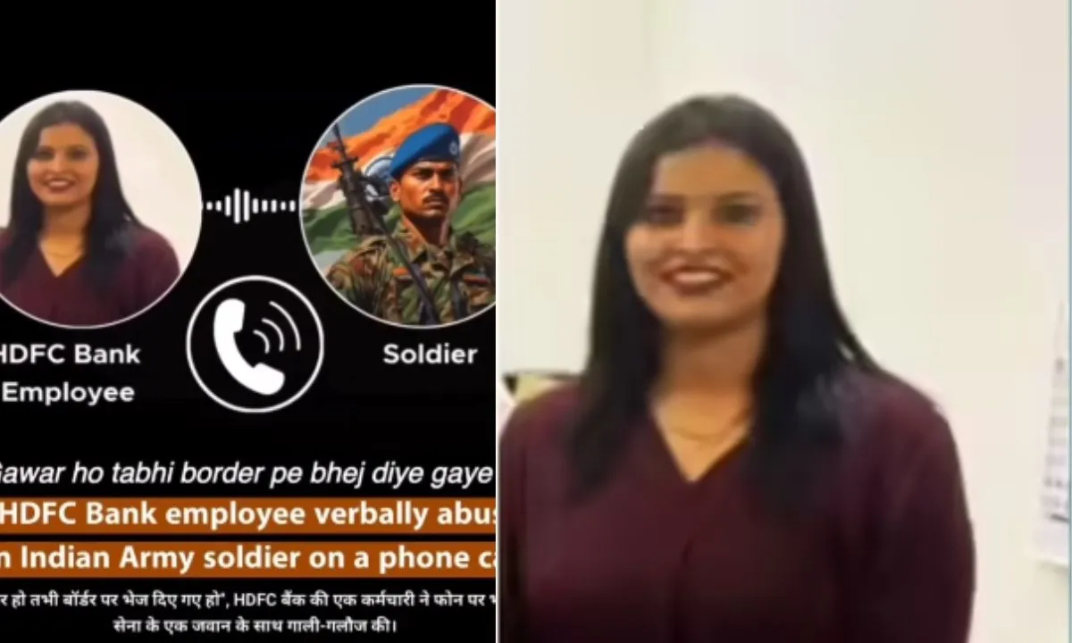 HDFC Employee Call Viral