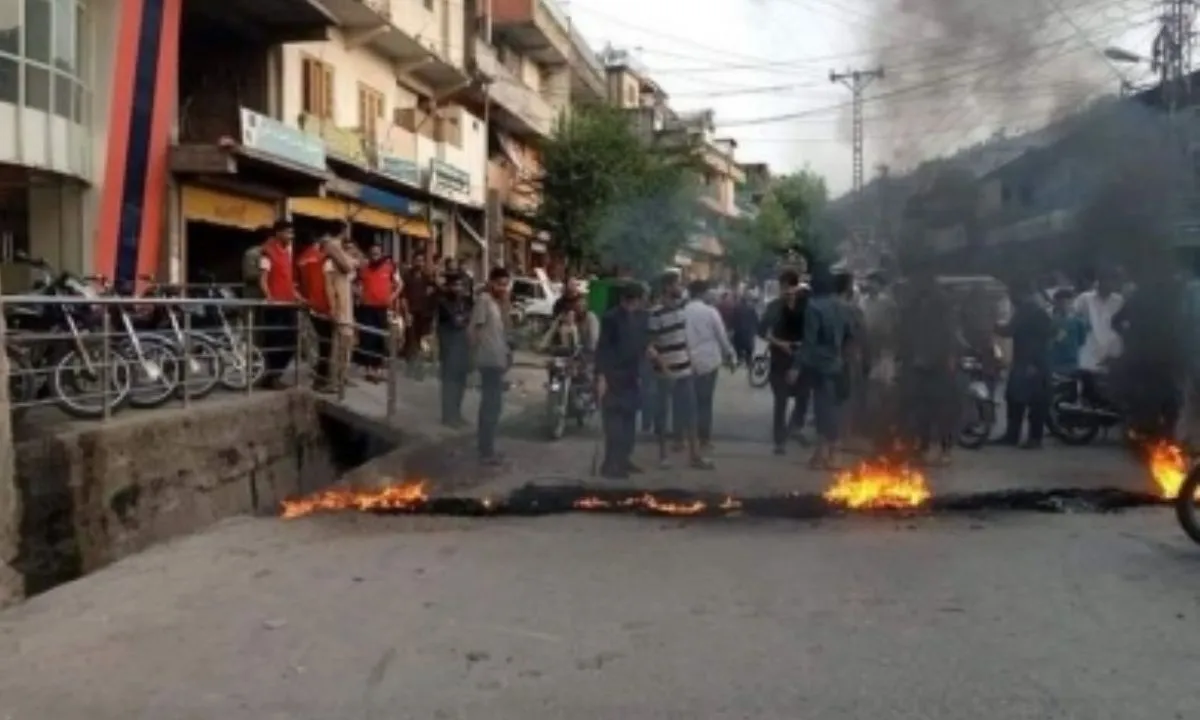 Pak Occupied Kashmir Protest