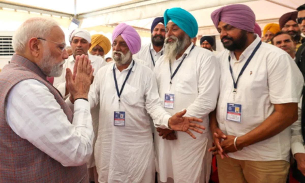 PM Modi Punjab Visit
