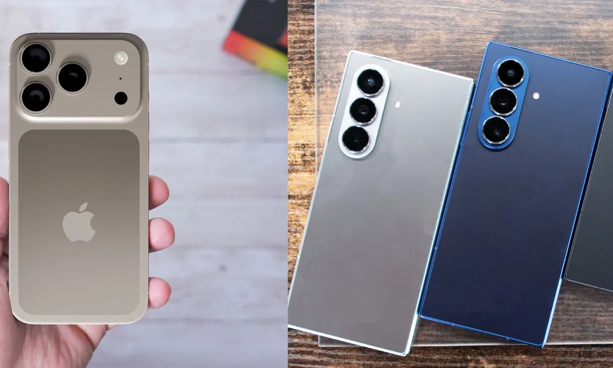 iphone 17 vs Samsung Galaxy Z Fold7