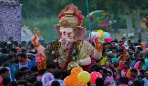 ganesh visarjan bhajan lyrics