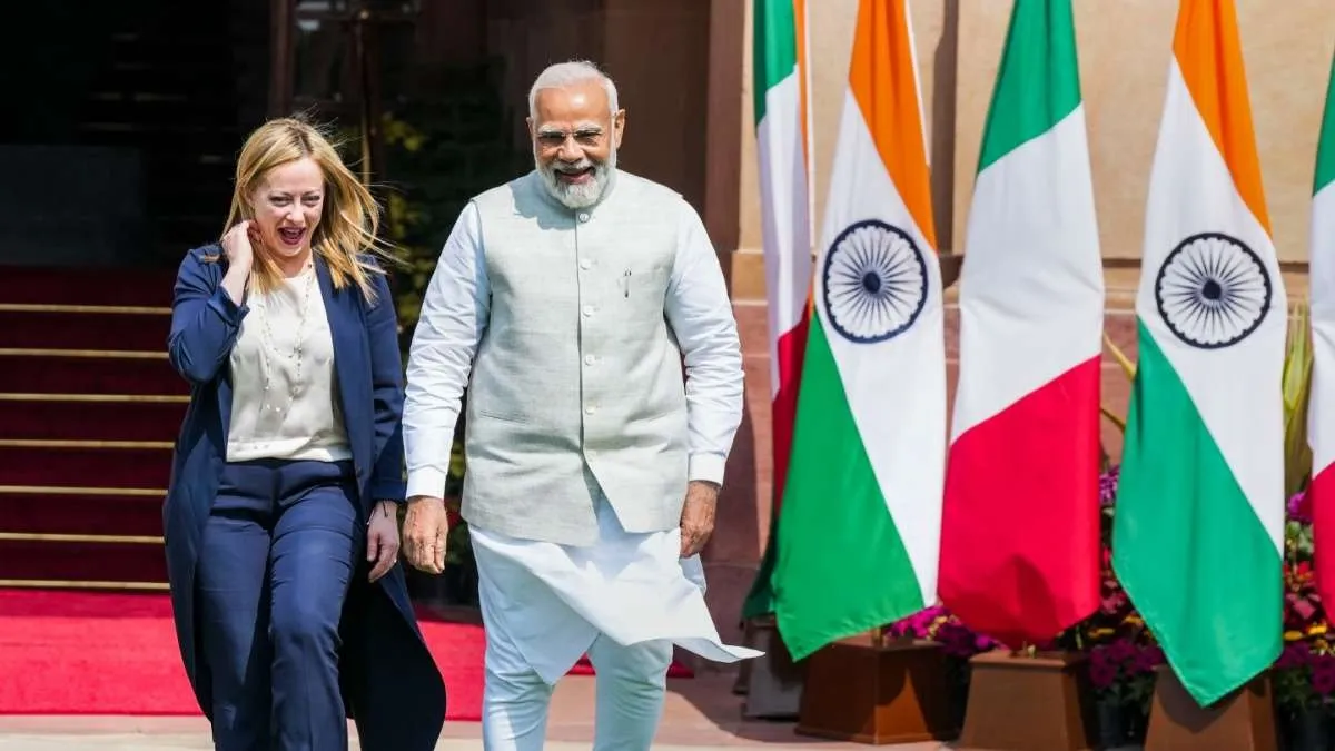 PM Modi Talks to Georgia Melony