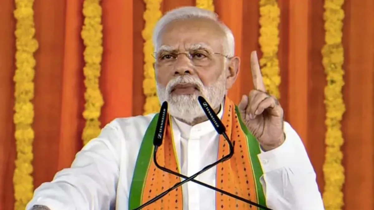 PM Modi 5 States Visit