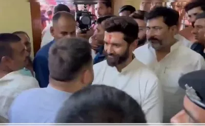Amit Shah Meets Chirag Paswan