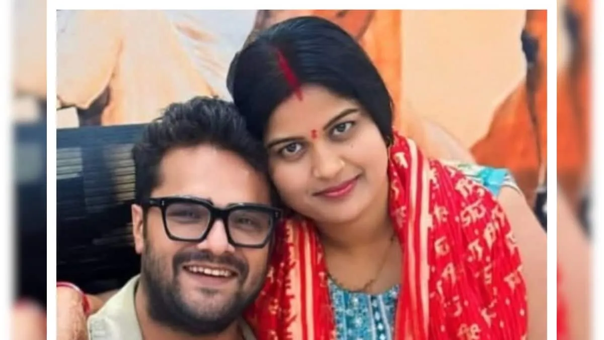 Khesari Lal Yadav wife Chanda Yadav