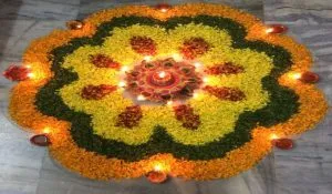 Quick Rangoli Designs for Diwali