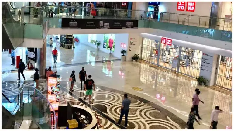 Delhi Mall Shut Down