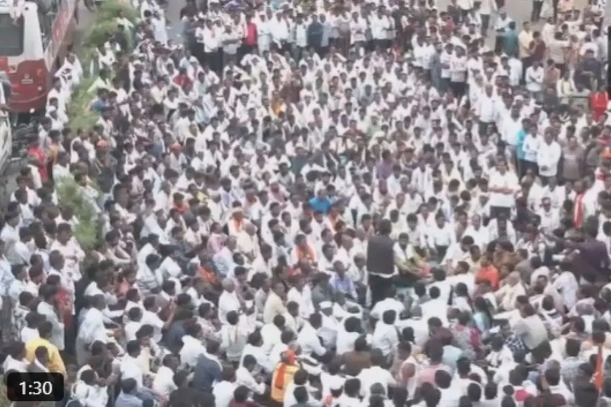 Farmers Protest in Nagpur