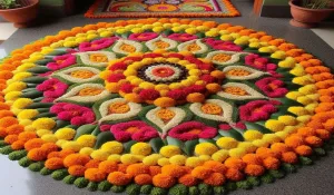 Simple Rangoli Designs for Home