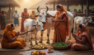 Gopashtami Puja Vidhi at Home