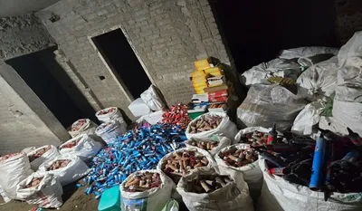 Greater Noida Illegal Firecrackers