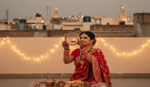 Karwa Chauth 2025 Moon Time in Bihar