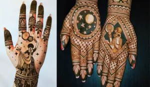 Mehndi Designs for Karwa Chauth