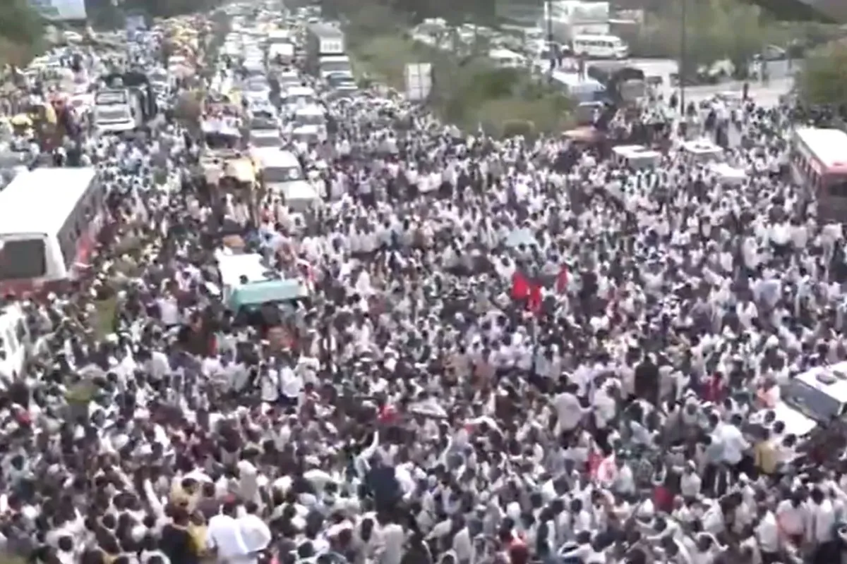 Farmers Protest in Nagpur