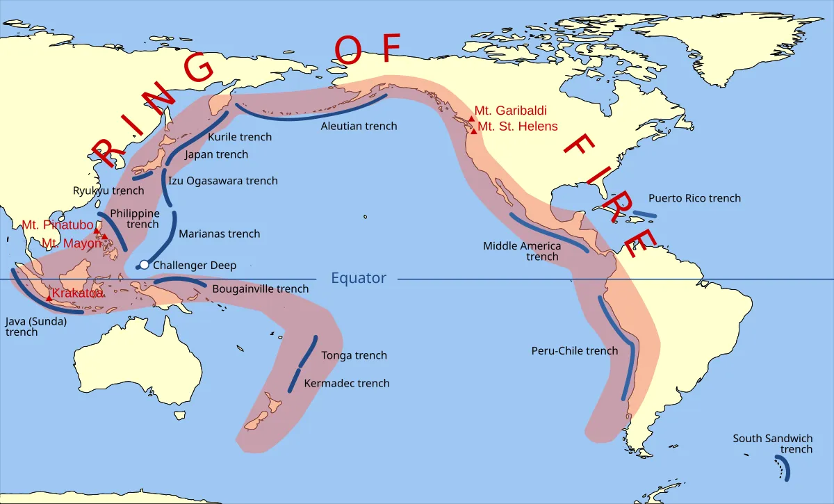 Ring of Fire in Philippines