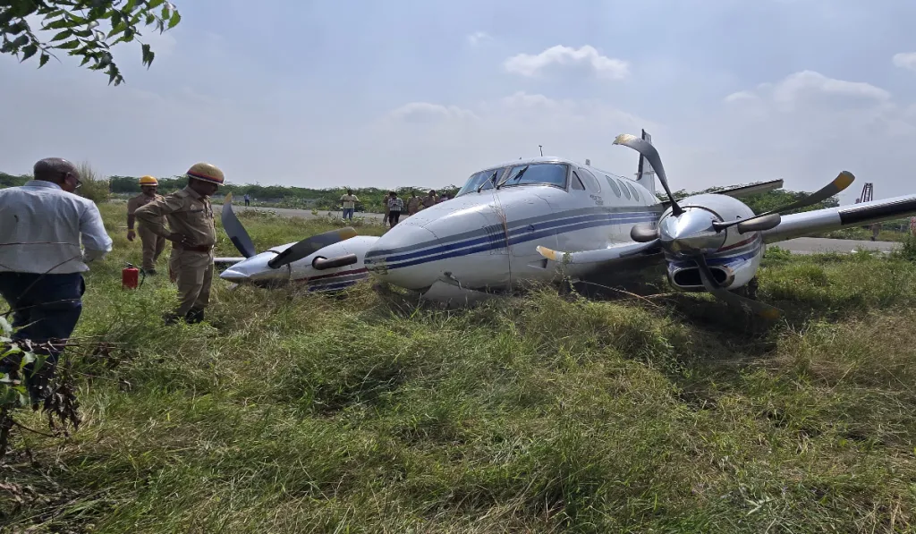 Private Jet Crash Farrukhabad
