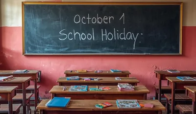 School Holidays October 2025