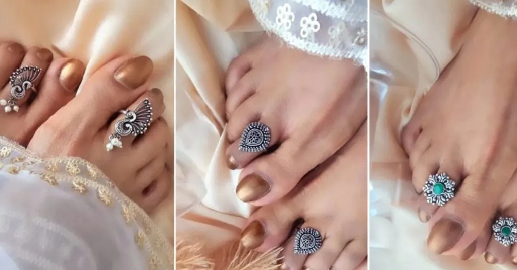 Chhath Puja 2025 Latest Toe Ring Designs( Source: Social Media)