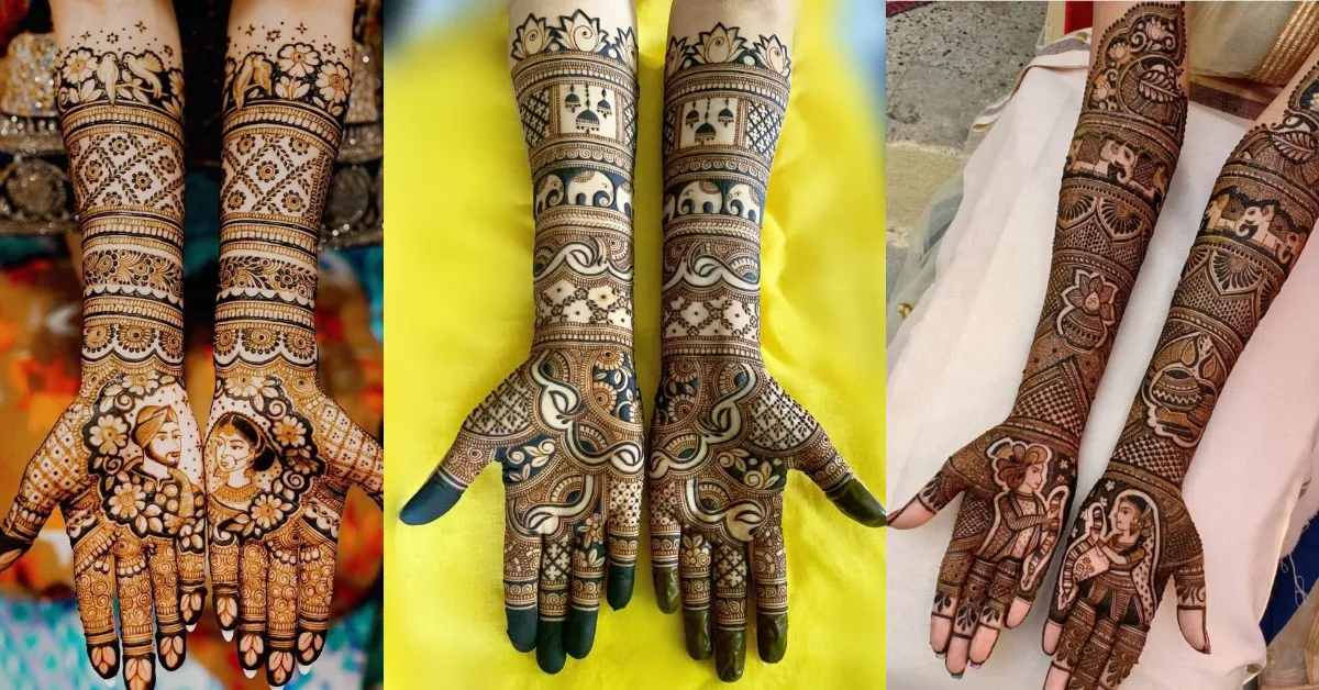 Trendy Bridal Mehndi Design