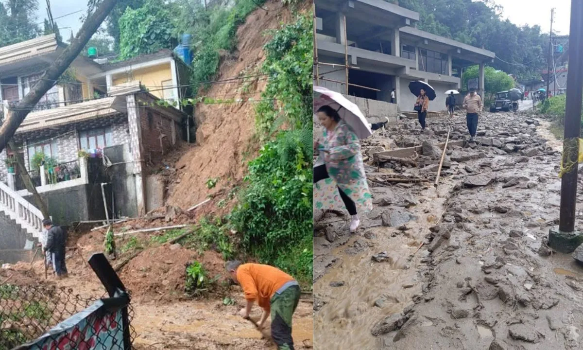 Darjeeling West Bengal Landslide