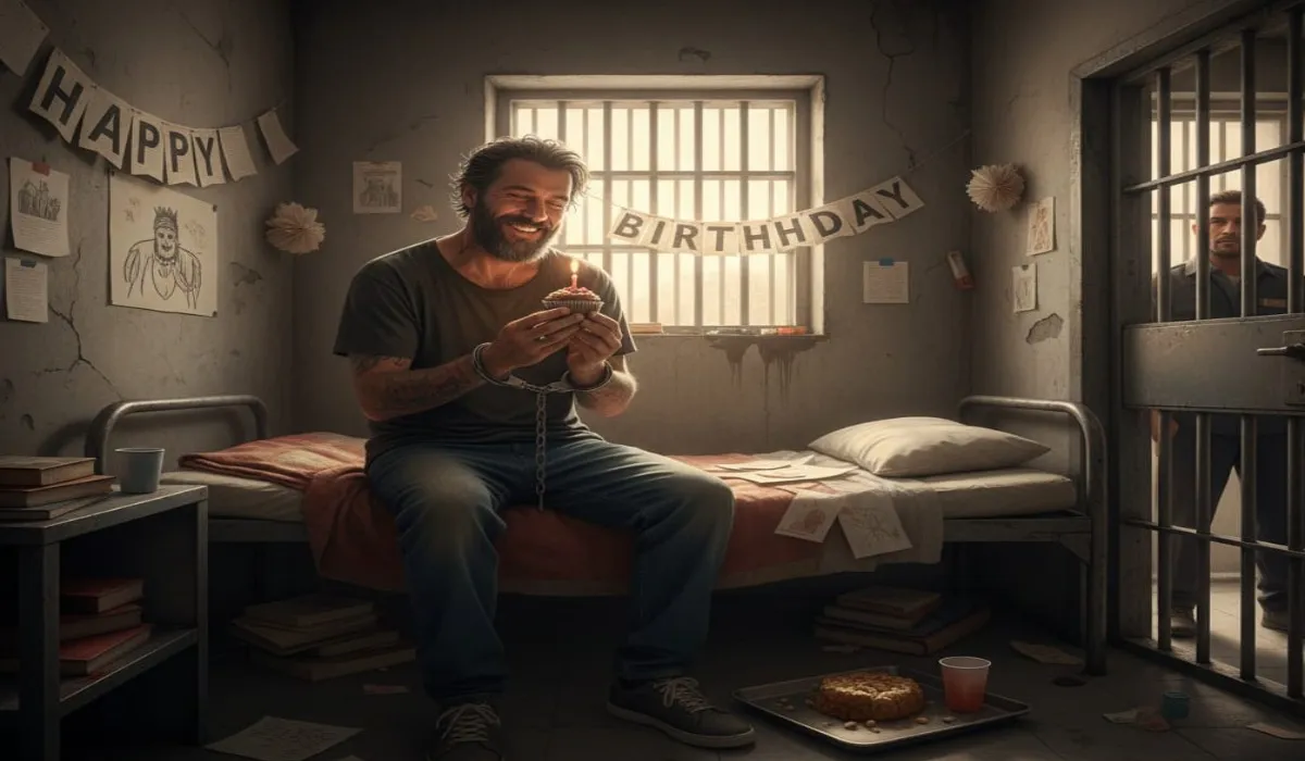 Birthday Celebration in Jail