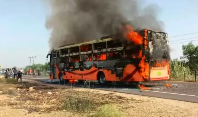 Jaisalmer Bus Fire