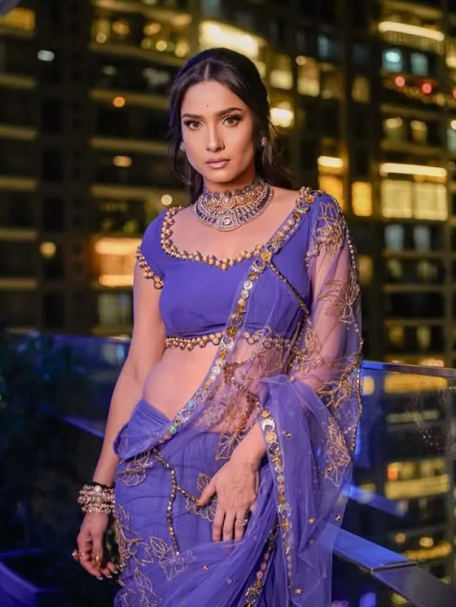 Ankita Lokhande Saree