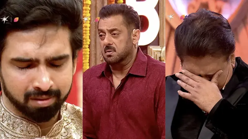 Amaal Mallik father daboo malik in bigg boss house