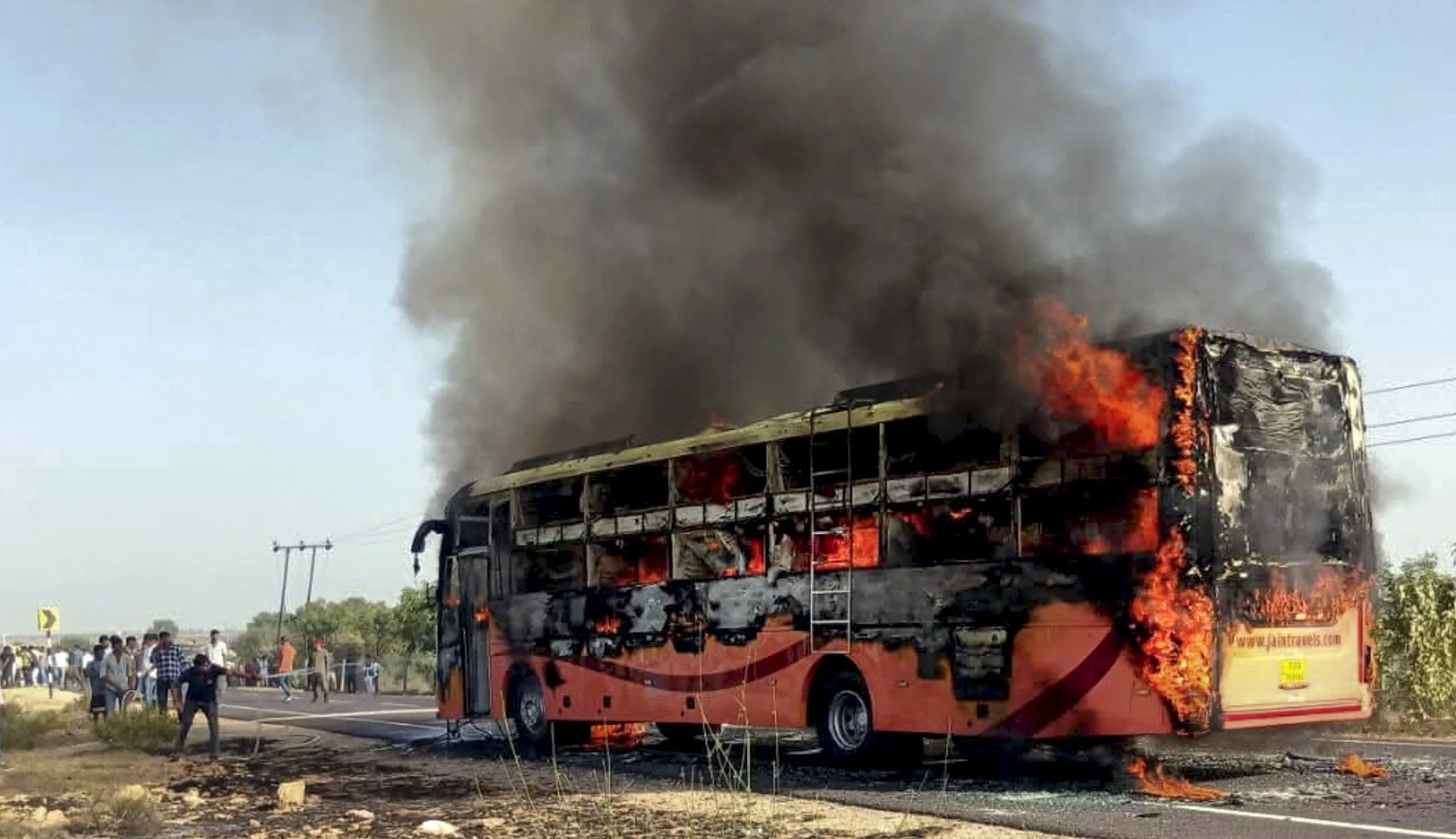 Jaisalmer Bus Fire