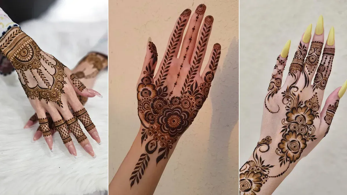 Quick & Easy Mehndi Design( Source: Social Media)