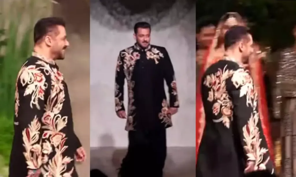 Salman Khan Ramp Walk - Source : Social media