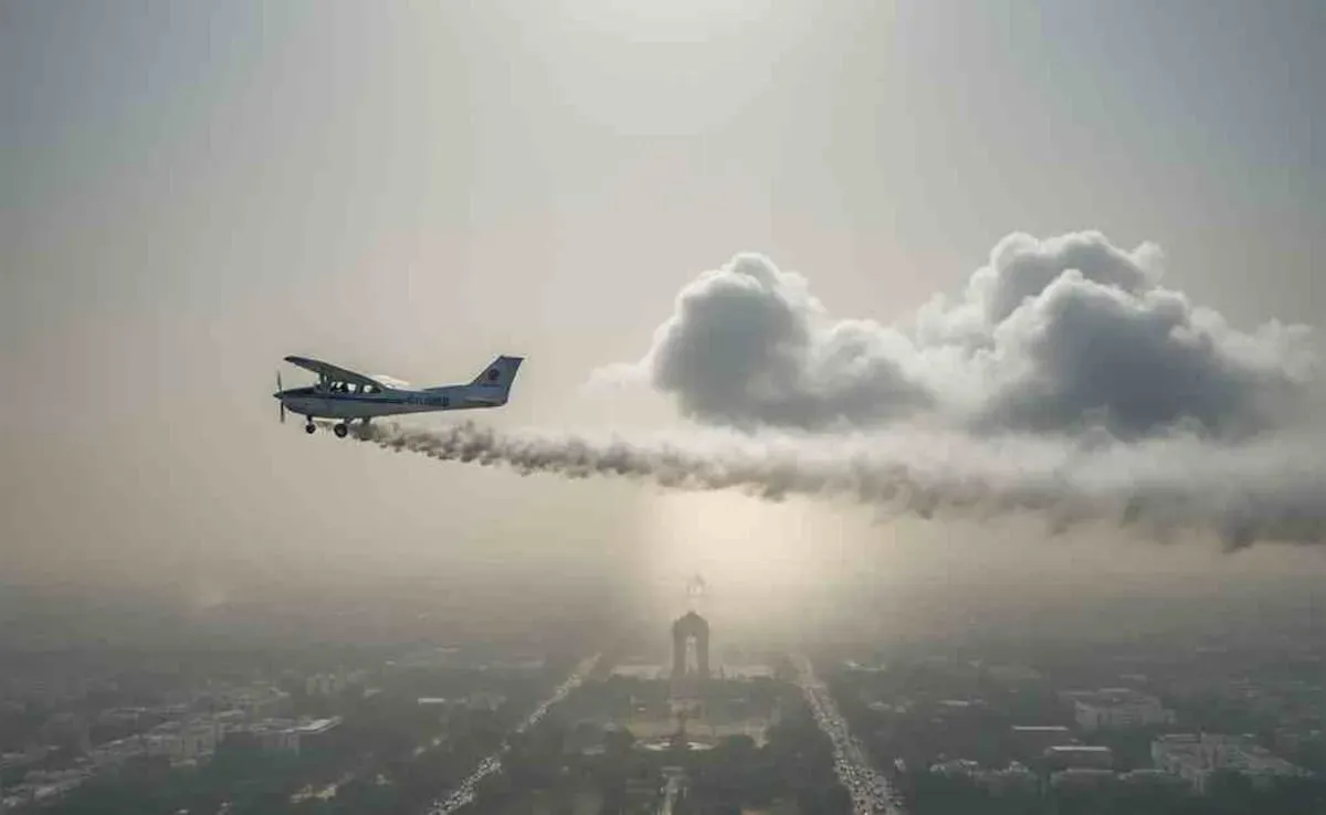 Cloud Seeding Failed in Delhi