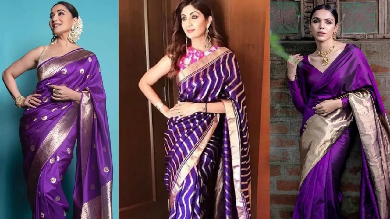 Saree Design For Tulsi Vivah( Source: Social Media)