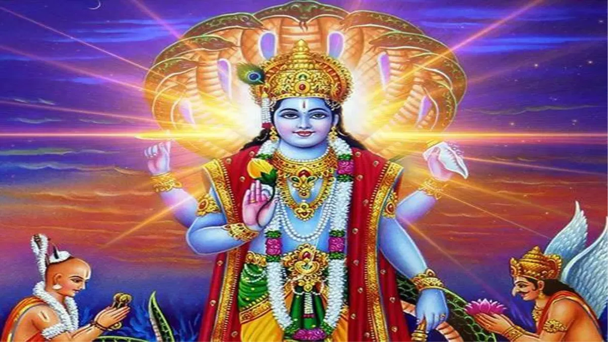 Vishnu ji ki Chalisa in Hindi (credit S-M)