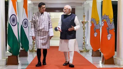 PM Modi Bhutan Visit