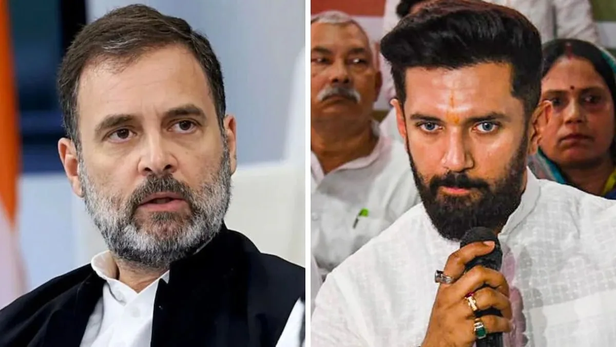 Chirag Paswan on Rahul Gandhi,(source: social media)