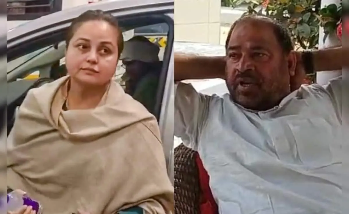 BJP attacked Lalu family