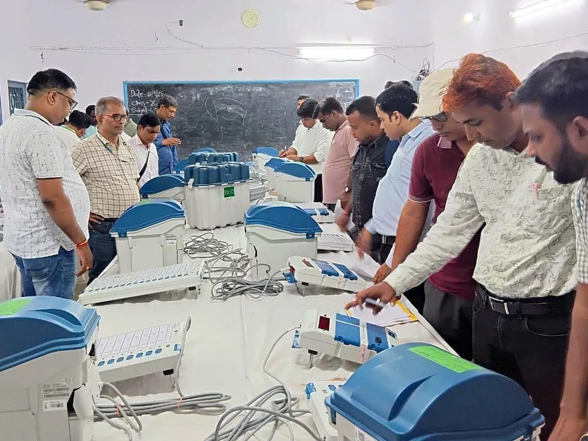 Bihar Election Phase 1 Voting