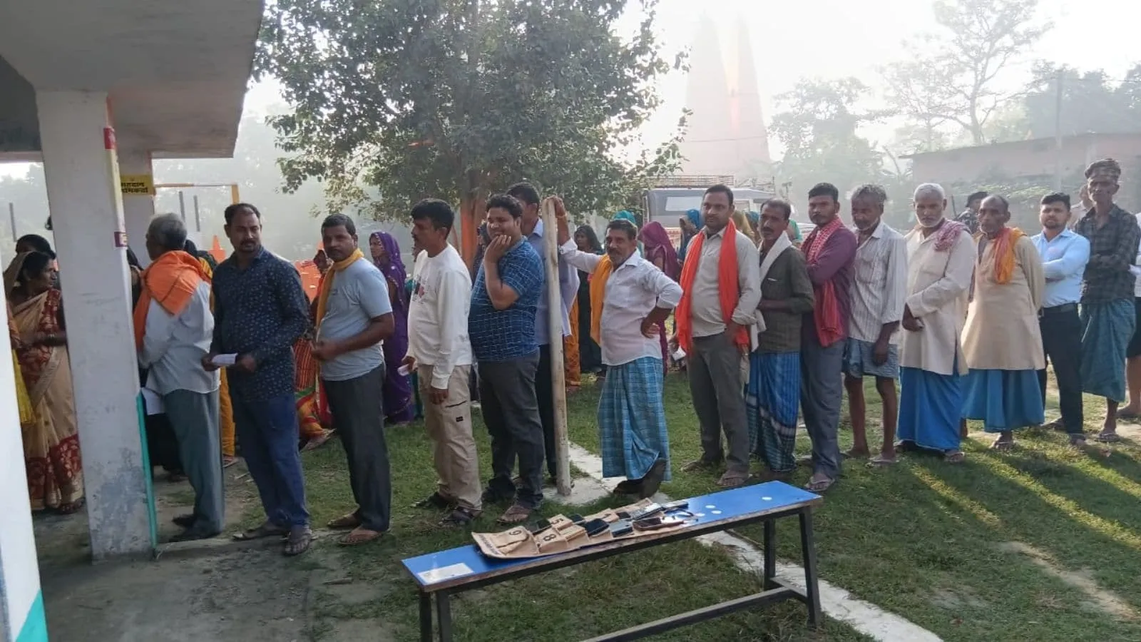 Bihar Elections Phase 1 Voting (source: social media)